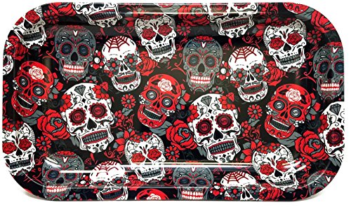 Rolling Paper Depot Rolling Tray (Skulls)