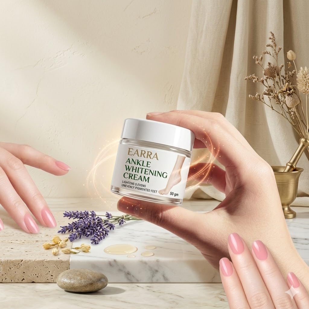 Ankle Whitening Cream – 50gm | Lightens & Evens Unevenly Pigmented Feet | Skin Brightening Foot Cream for Ankles & Toes-picture-36