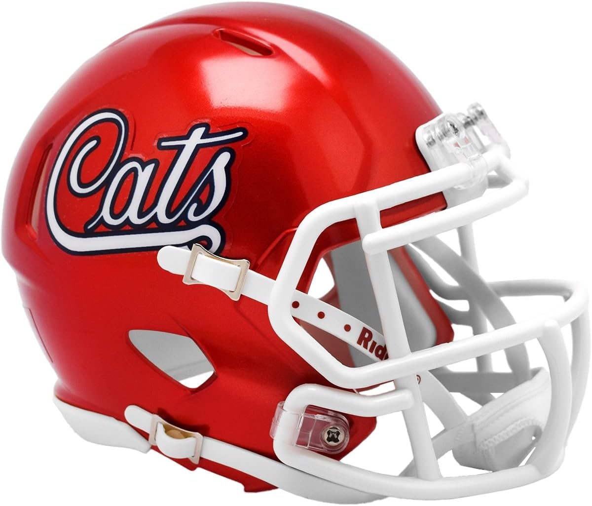 Arizona Wildcats Cats Script Red Revolution Speed Mini Football Helmet - New in Riddell Box