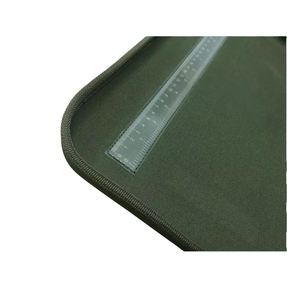 Sunblesa T3 Magnetic Tackle Tray with Ruler - Portable Rig Holder Platform for Carp Fishing Bait Prep, Camping Accessories - Image 3