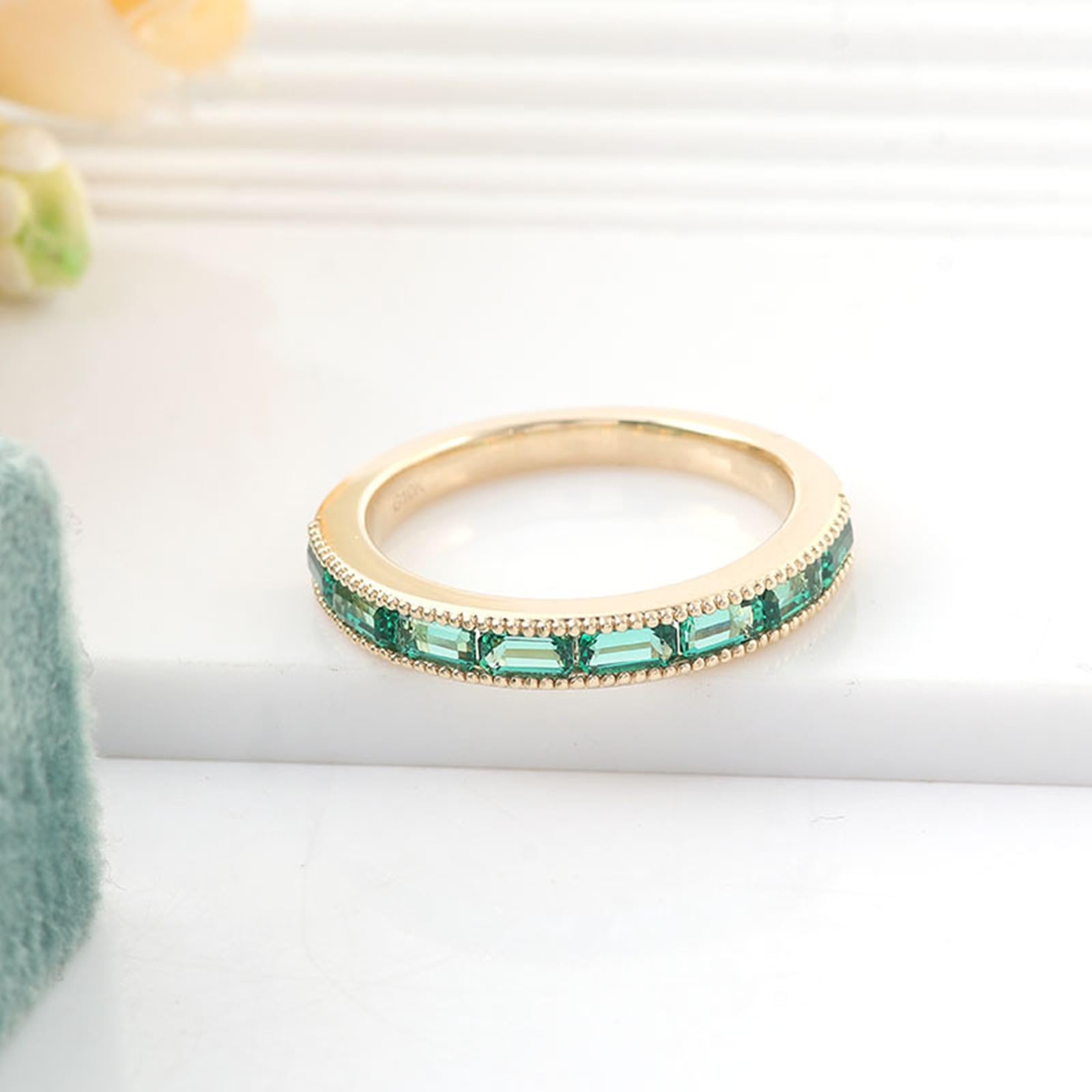 Anillos para mujer, anillo de compromiso de boda, joyería bohemia para mujer