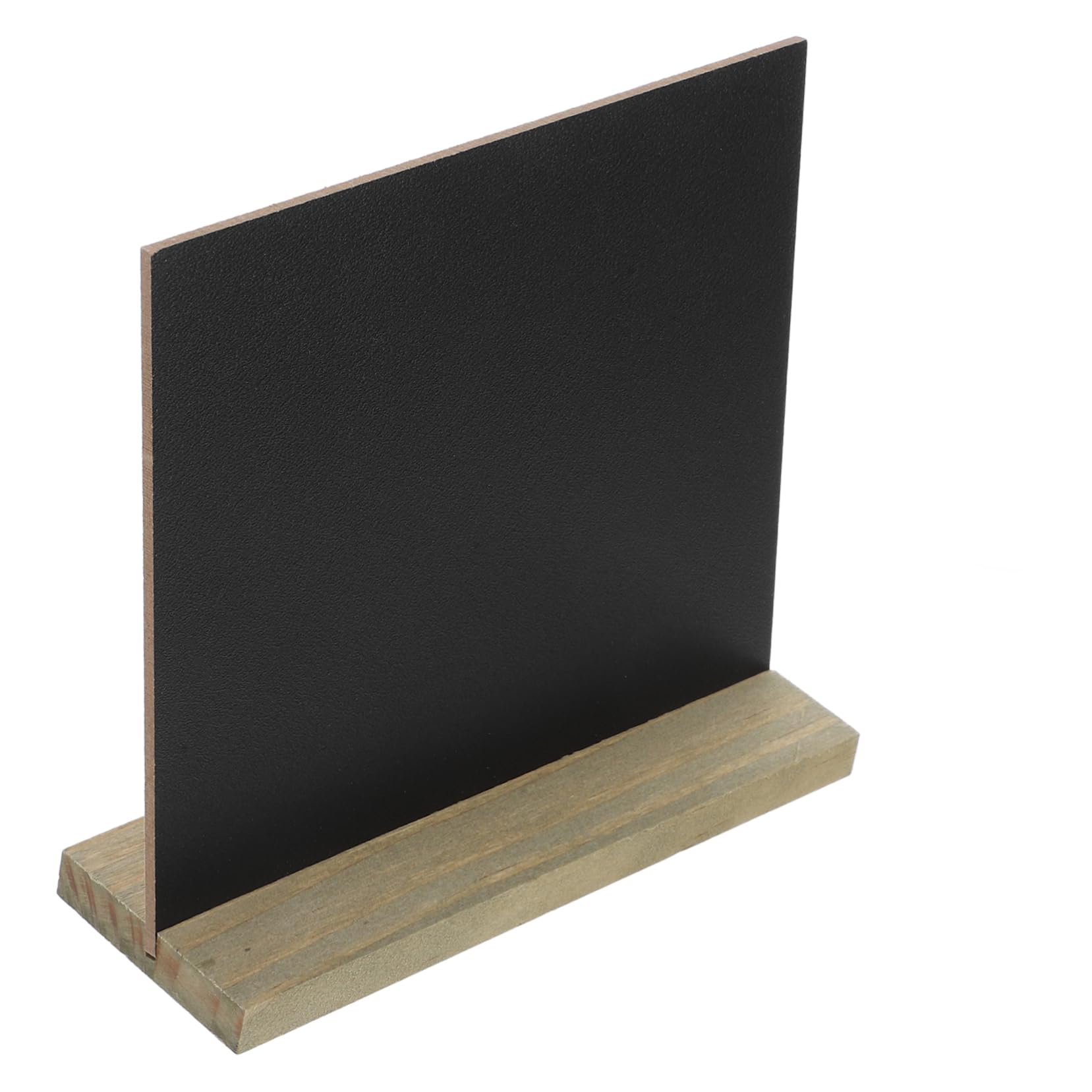 Petit Tableau Noir Vintage en Bois, Lot de 10, Noir
