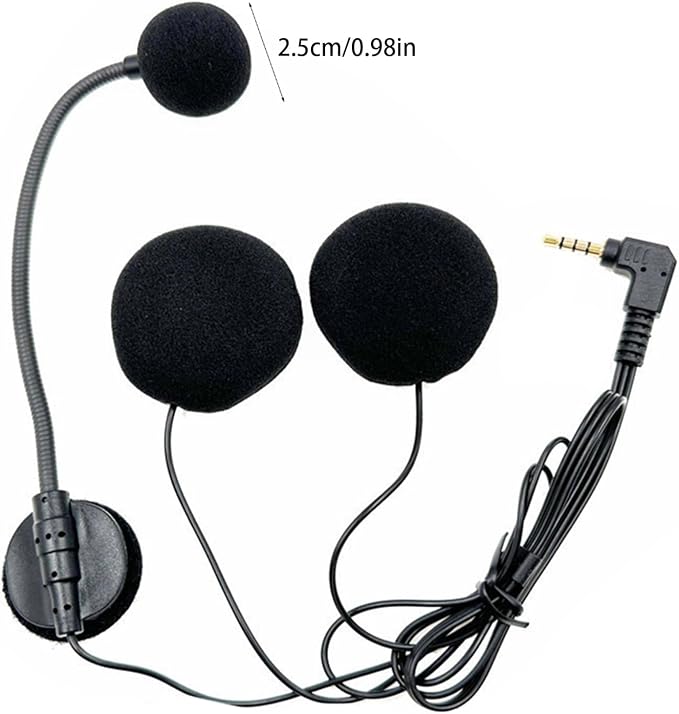 Micrófono para Cascos de Moto BOLOUY Omnidireccional miniatura 6