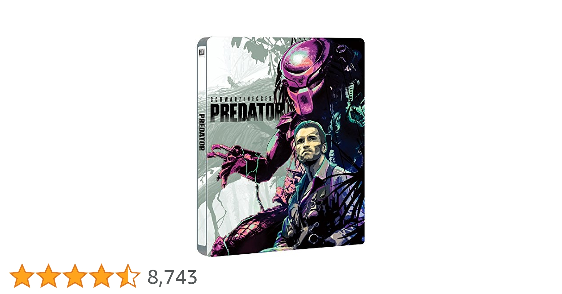 プレデター スチールブック (no discs) maniacs プレデター スチールブック (no discs) maniacs Predator 4K+2D+