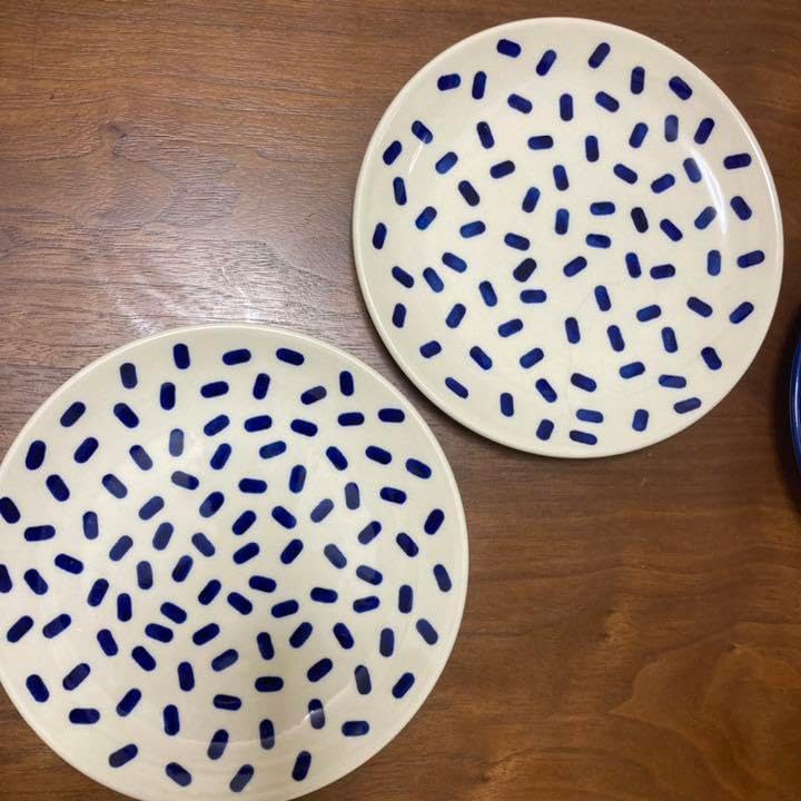 ポーリッシュポタリー 2枚セット☆ポーリッシュポタリー ミツバチ