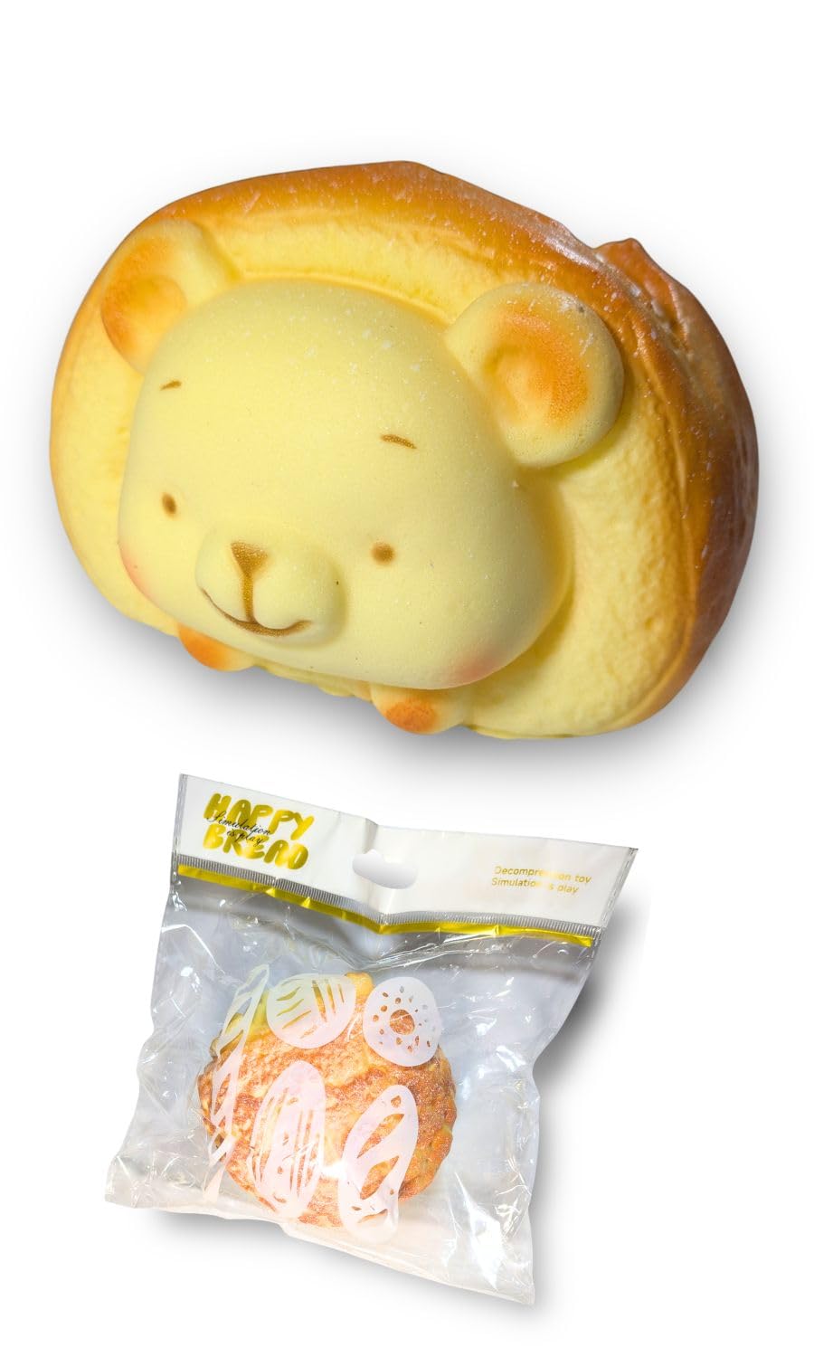 Amazon | Edges42 スクイーズ パン おもちゃ 食品サンプル ストレス