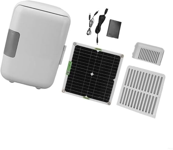 Solar Powered Mini Fridge Versatile Solar Refrigerator For Boating & Picnics