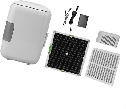 Solar Powered Mini Fridge Versatile Solar Refrigerator For Boating & Picnics