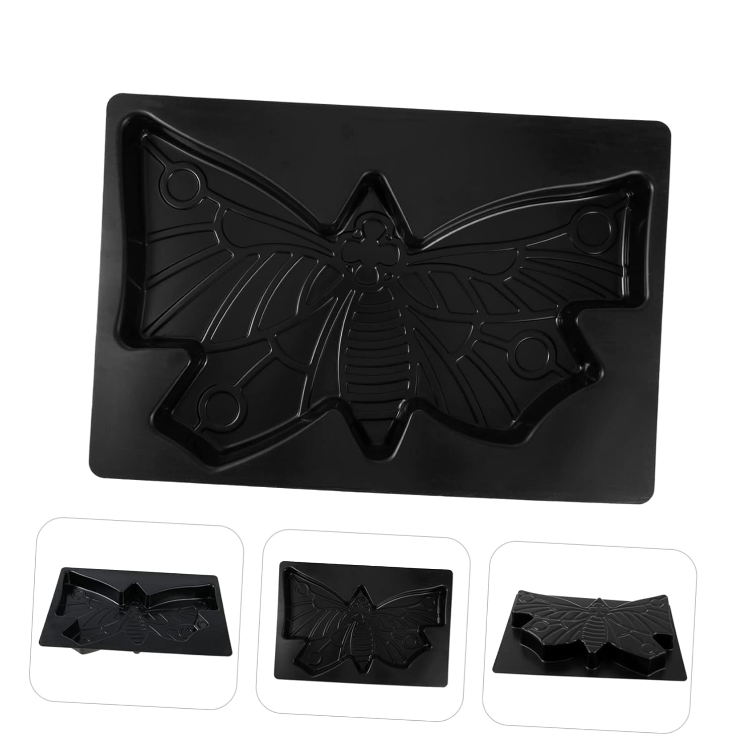 VICASKY Butterfly Pavement Mold Reusable Path Maker for Artistic Stepping Stones for Garden Walkways Patios and Outdoor Spaces Create Unique Patterns with Ease