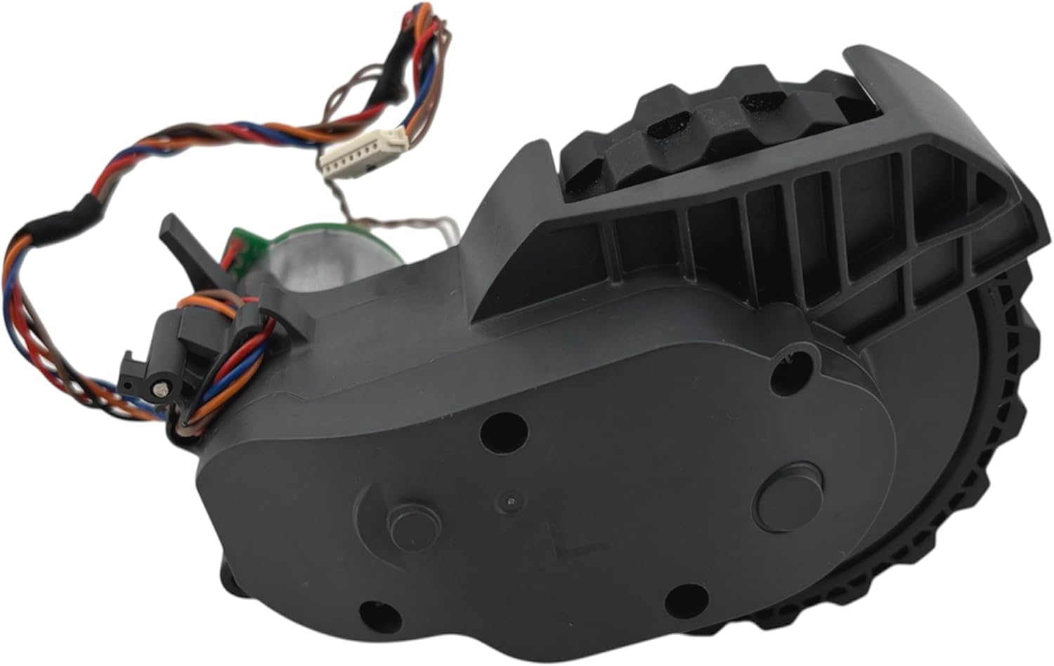 SCREENTRONICS Left Drive Wheel with Preassembled Gearbox Motor Compatible Replacement for Roborock Q5, Q5+, Q7, Q7+, Q7 Max, Q7 Max+, Q Revo Pro, Q Revo MaxV, Q Revo Plus, Q Revo S Models Vacuum