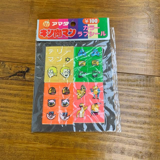 Amazon.co.jp: キン肉マン カラー ラブシール 当時もの 昭和 レア