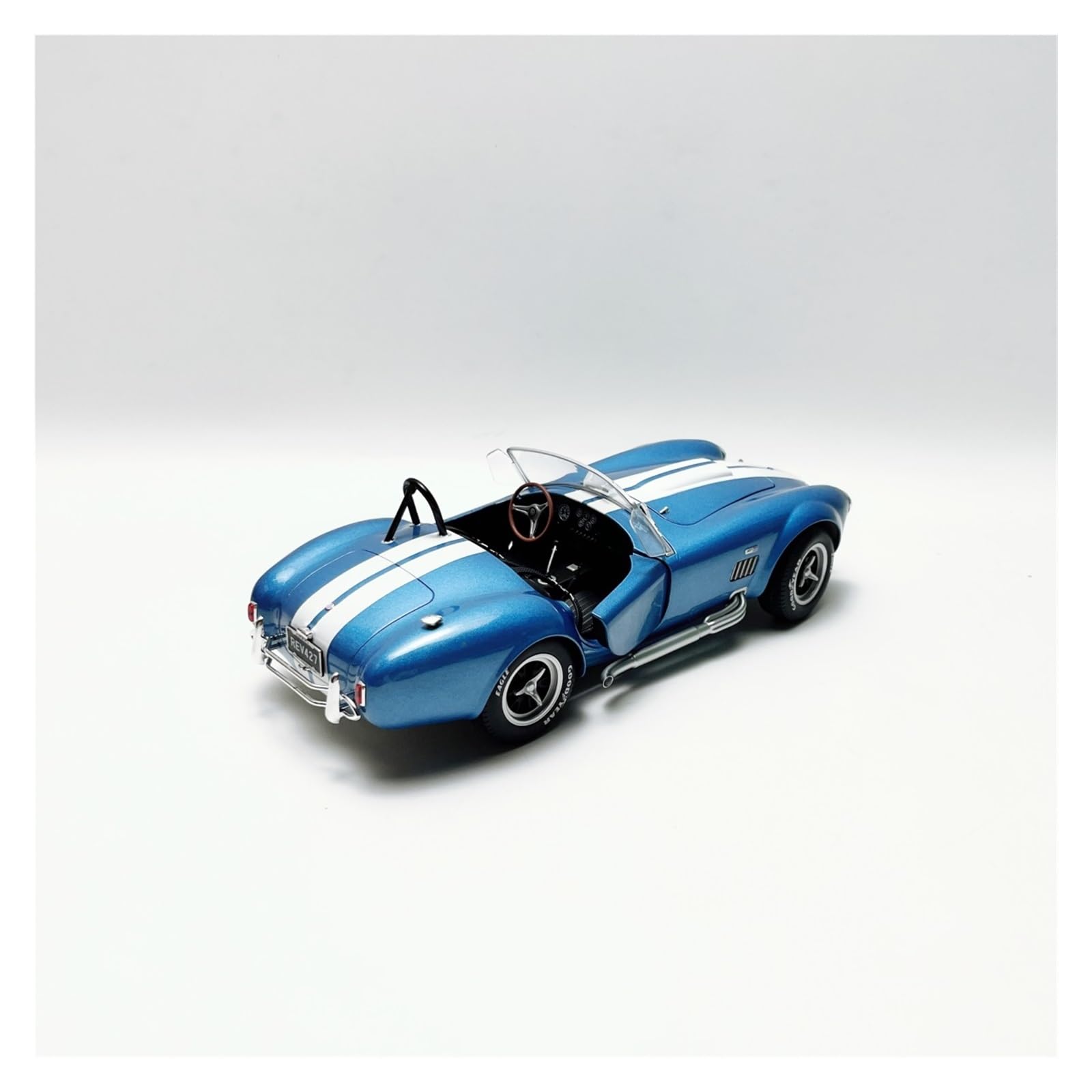 Auto Classica In Lega 1/18 Per Shelby AC COBRA 427 Ornamenti Metallici Statici In Lega Per Modelli Auto Per Appassionati Giocattoli Decorativi Decorativi Da Collezione