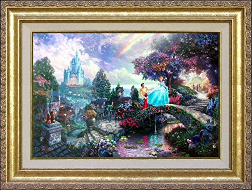 Cinderella Wishes Upon a Dream (Disney Dreams IV) Thomas Kinkade