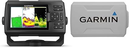 El Garmin Striker Vivid - Paquete de 4 cv es un buscador de peces con pantalla de 4 pulgadas y paletas de colores de sonar de escaneo vívido. Incluye transductor y cubierta protectora.