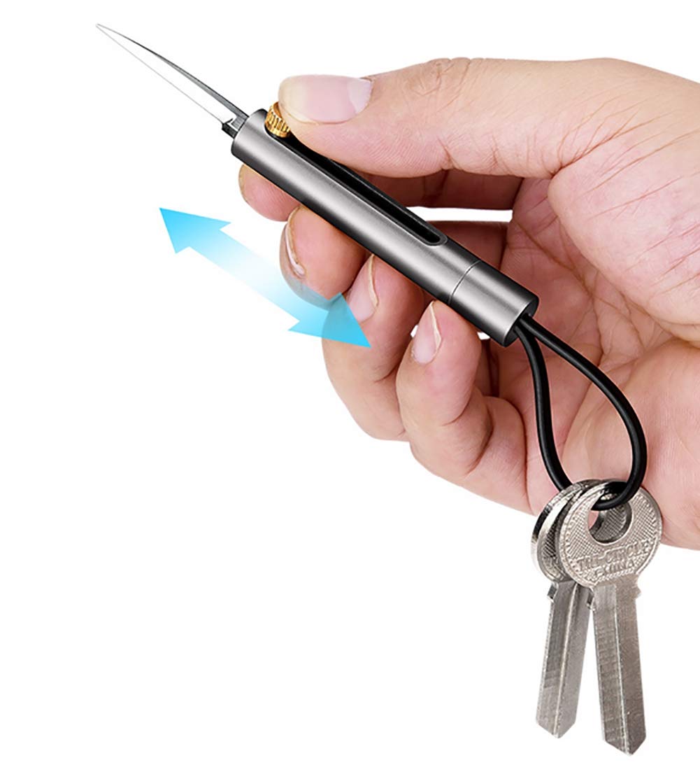 CSCR Self-Defense Keychain Mini Defense Element - Push-Pull, can be Hidden - Suitable for Carrying Around