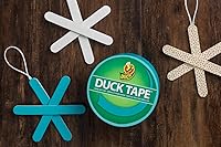 Vista 5 de Duck Brand Printed Duct Tape, Single Roll, Burlap (283713)