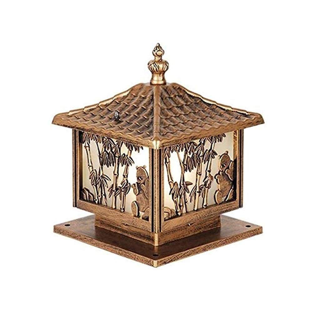 VDOQTLJT Modern Home Outdoor Post Lights Column Headlight Garden European Villa Courtyard Wall Lamp Pillar Door Light Lamps