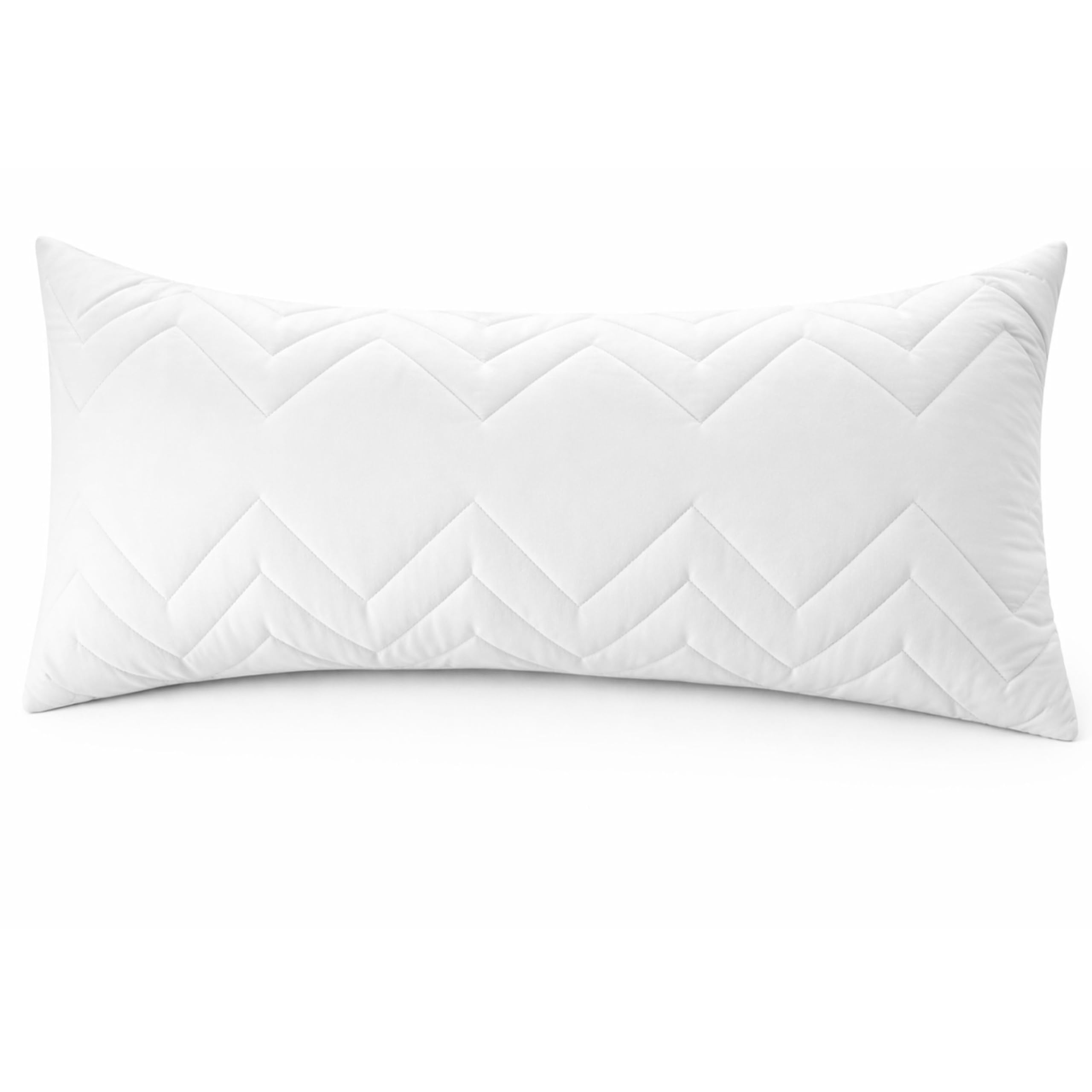 sei Design Kopfkissen | 40x80 cm | gesteppt mit Reißverschluss, Öko-Tex, waschbar bis 95°C, kochfest, Made in Europa