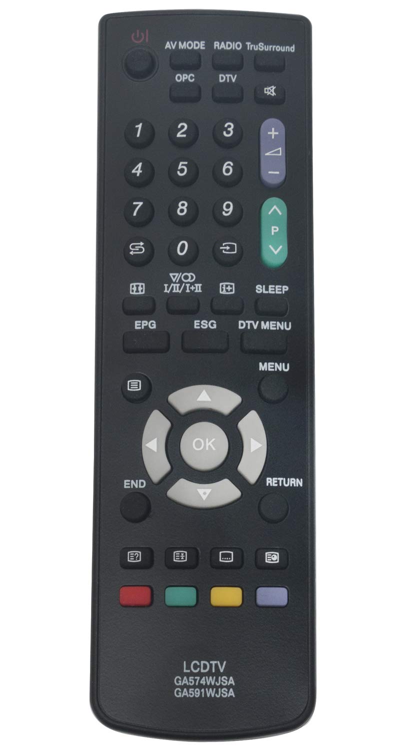 ALLIMITY GA574WJSA GA591WJSA pilot zastępczy pasuje do Smart TV LC-26D44BK LC-26D44EBK LC-32SD1ERU LC-32ST1E LC-32ST1RU LC-37AD5 LC-42AD5S LC-42BG1E LC-42RD1E