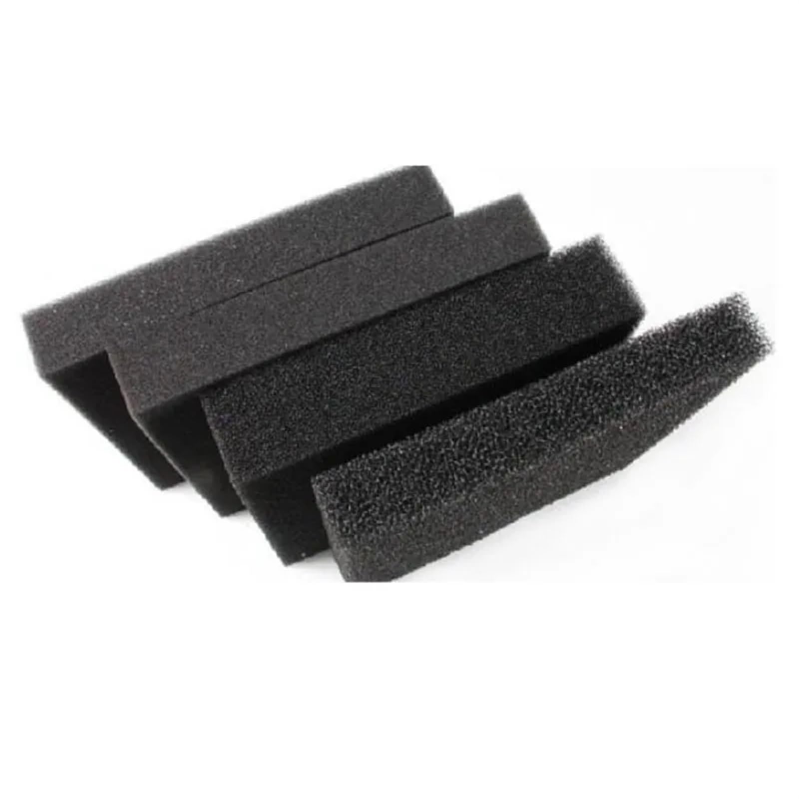 Esponja de Filtro bioquímico for Acuario, Espuma de filtración Negra, Esponja de Filtro de Uso prolongado for pecera para Filtrar Impurezas(25PPI,50x50x3cm)