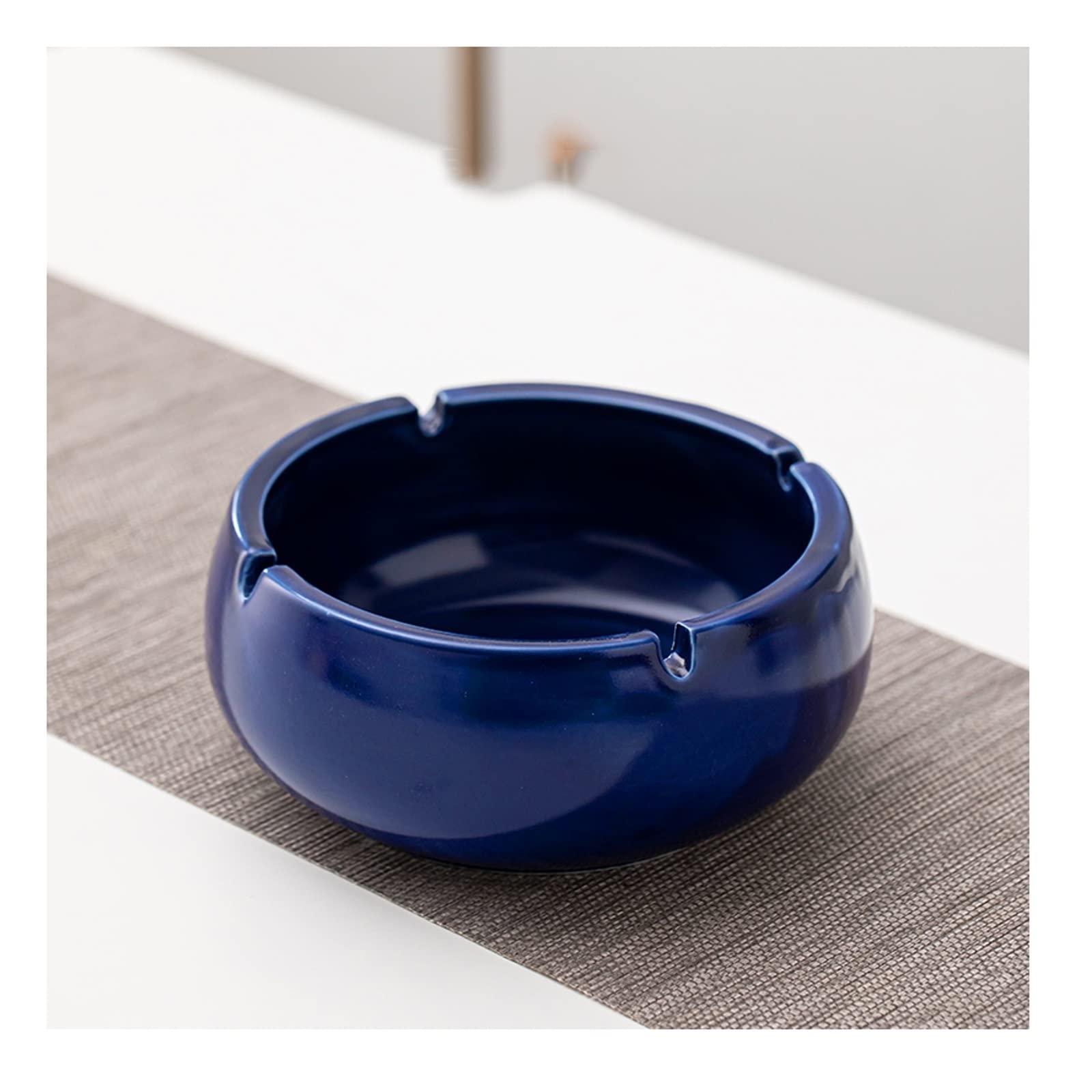 ashtray， for Cigarettes Creative Large Ceramic Ashtray Personality Trend Ashtrays Small Ashtry Home Living Room(C)