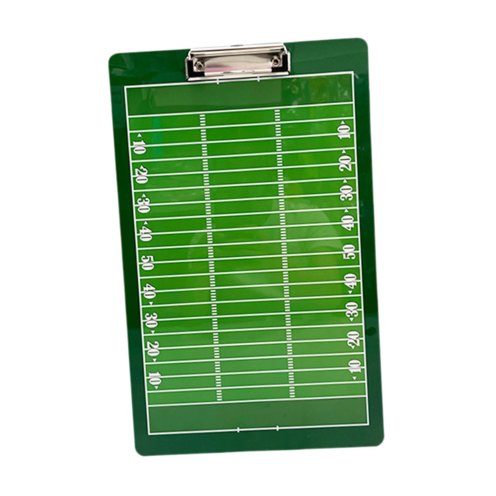 QSTDGVPW Rugby Tactic Clipboard Digital Strategy Marker Board Erasable Board for Coach Sports Ball Competition Football Accessory