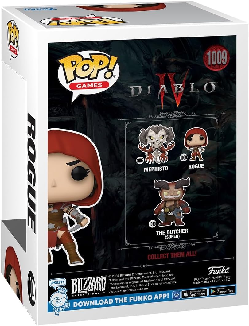 Funko POP! Games: Diablo 4 - Rogue - Collectable Vinyl Figure - Gift Idea - Official Merchandise - for Kids & Adults - Video Games Fans - Model Figure for Collectors and Display