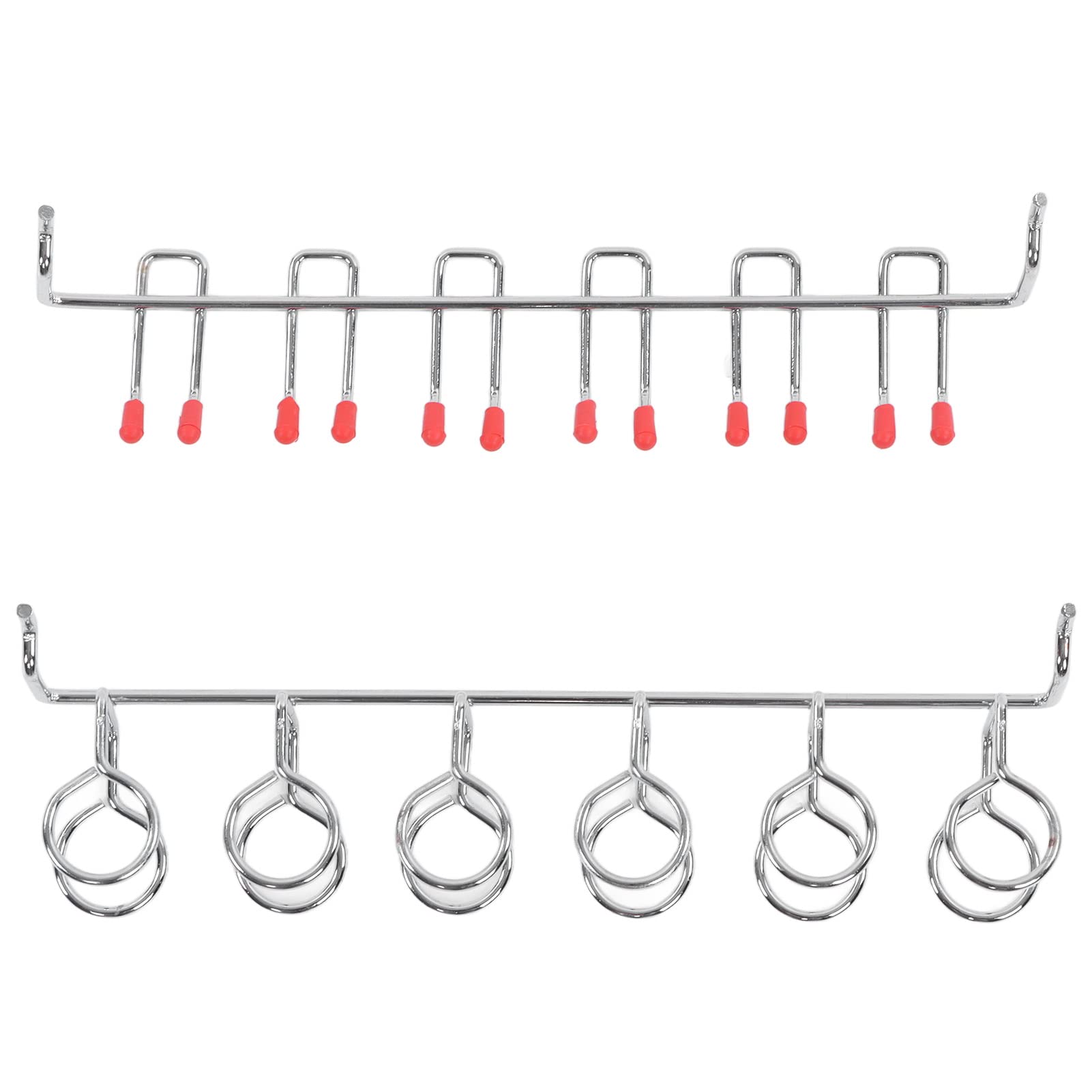 114 Pezzi Assortimento di Ganci per Pannelli Forati Accessori per Carichi Pesanti Kit Organizzatore di Stoccaggio con Chiusure per Contenitori