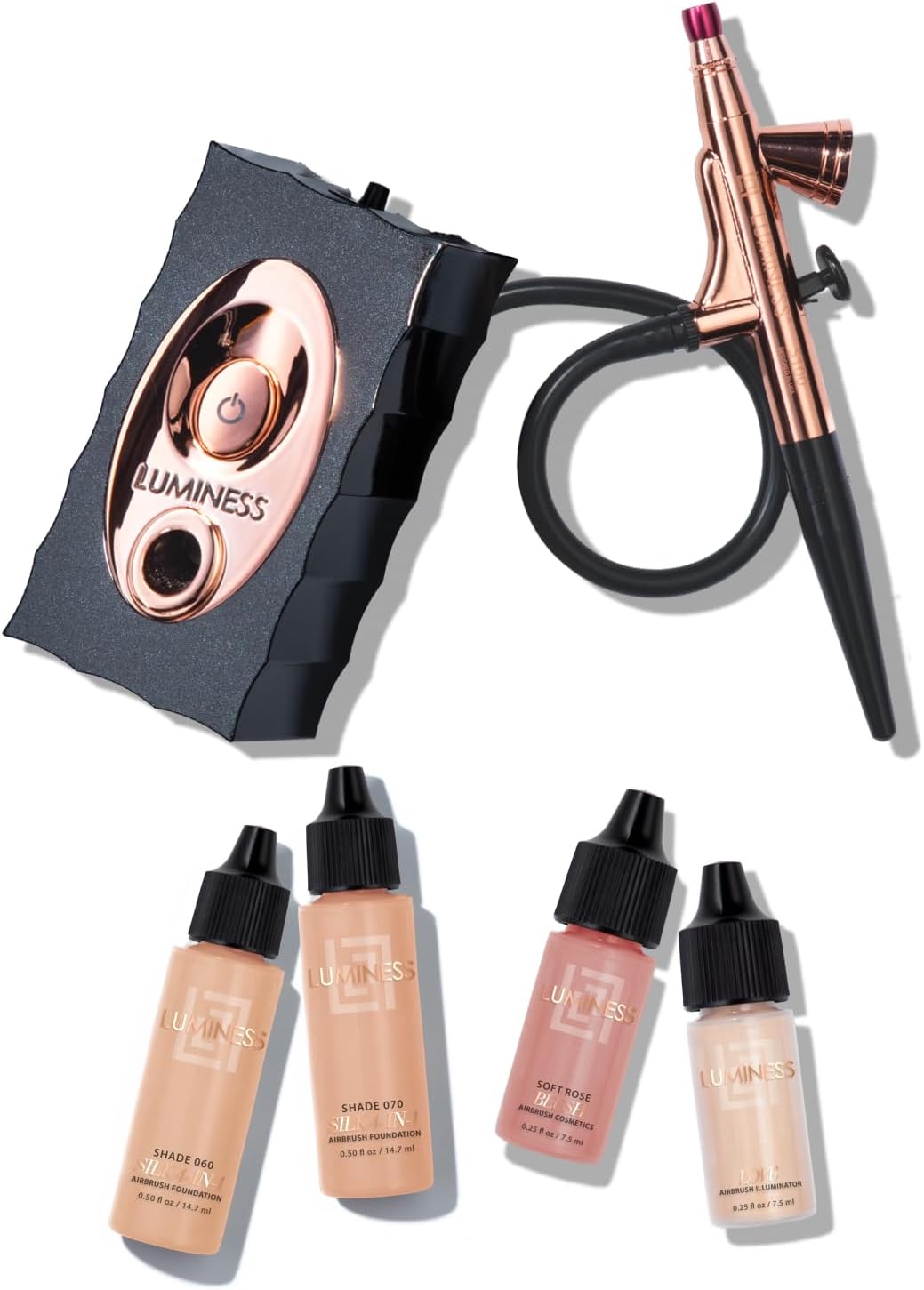 LUMINESS Icon Airbrush System with Warm Starter Kit