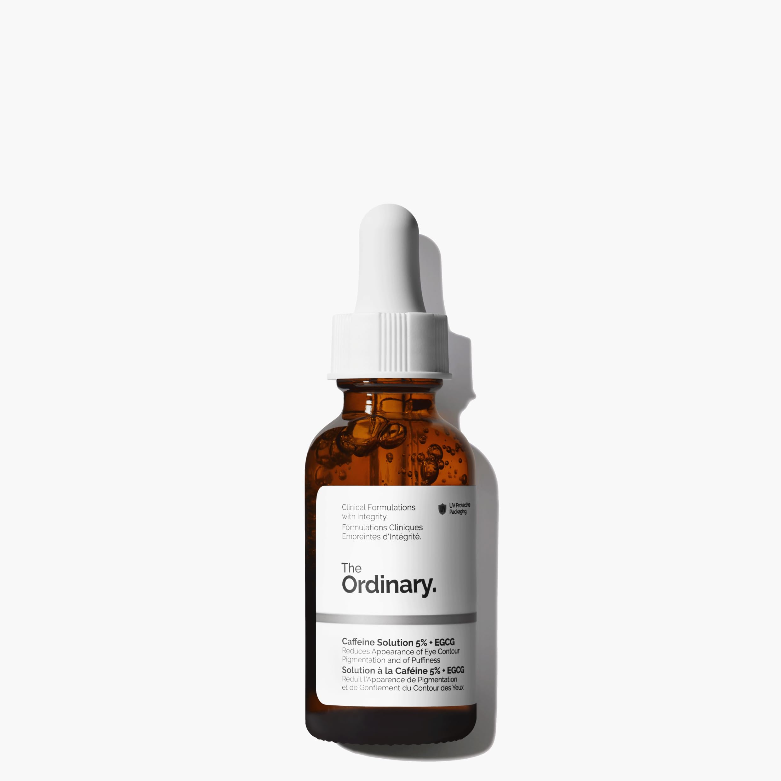 The Ordinary Caffeine Solution 5% + EGCG, Depuffing Eye Serum for Dark Circles and Tired Eyes 30mL