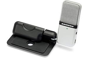 Samson Go Mic: Portable USB Condenser Microphone for Seamless Recording