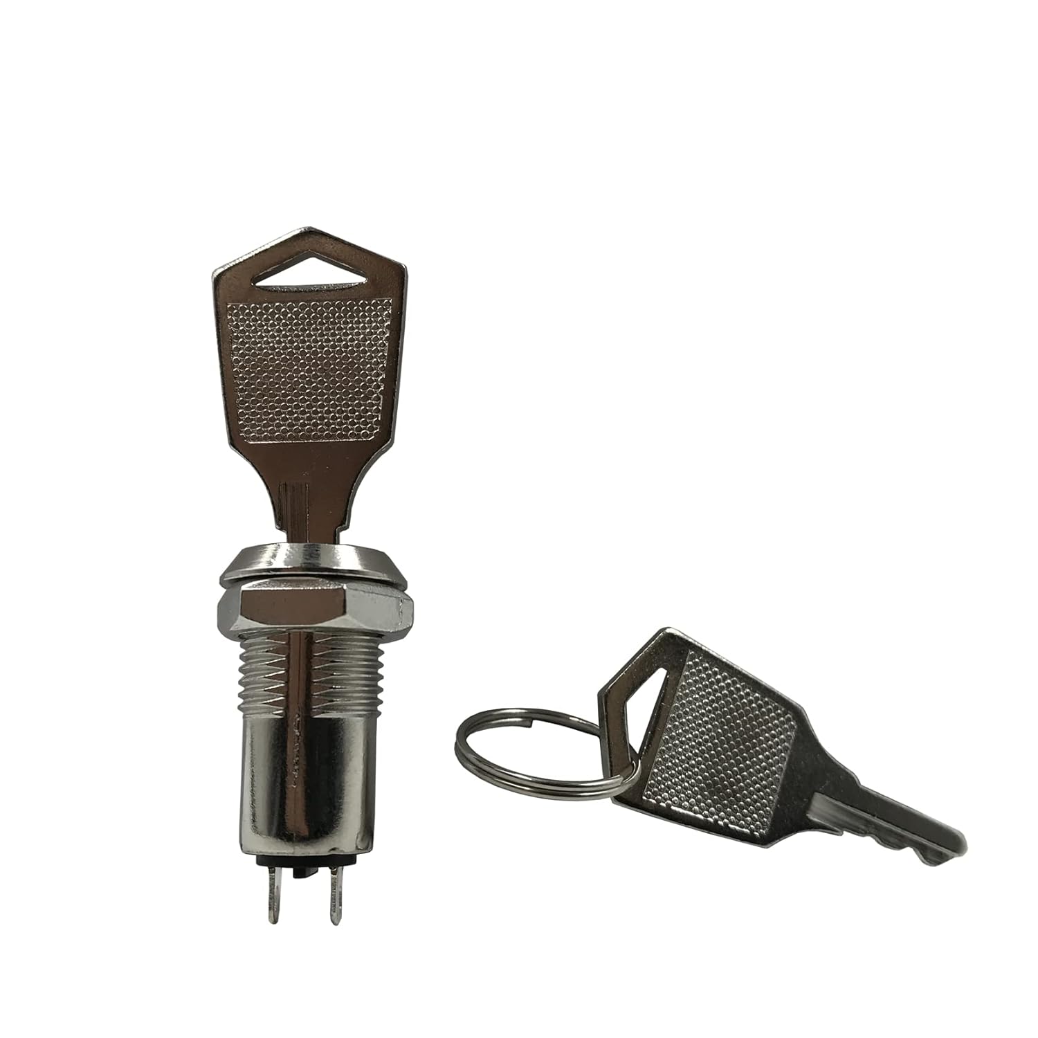 Universal 2 Positions NO OFF Electric key lock switch + 2 keys Amazon