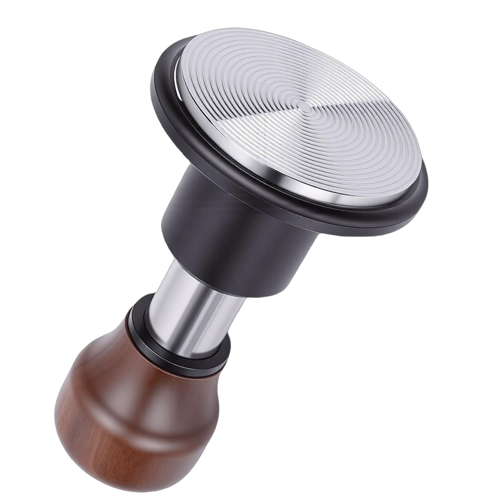 Pressa per Caffè 58.5mm, Manico in Noce con Molla