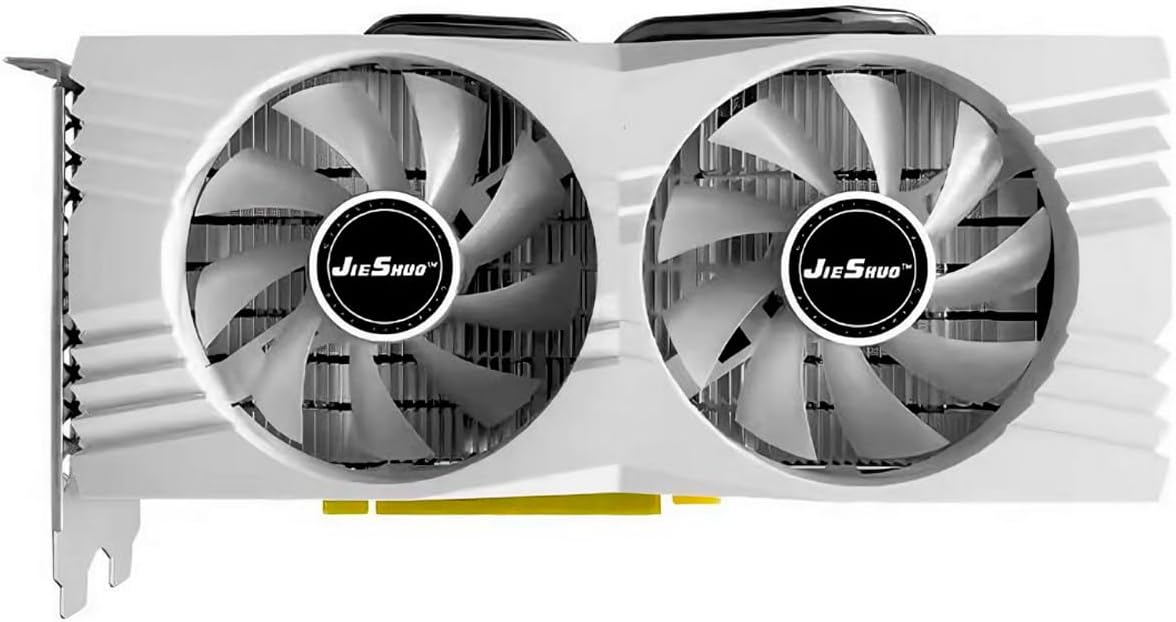 Amazon.com: JIESHUO AMD RX 580 8GB GPU Graphics Card with Dual Fans ...