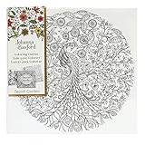 Art Alternatives Johanna Basford Secret Garden Coloring Canvas - Peacock,