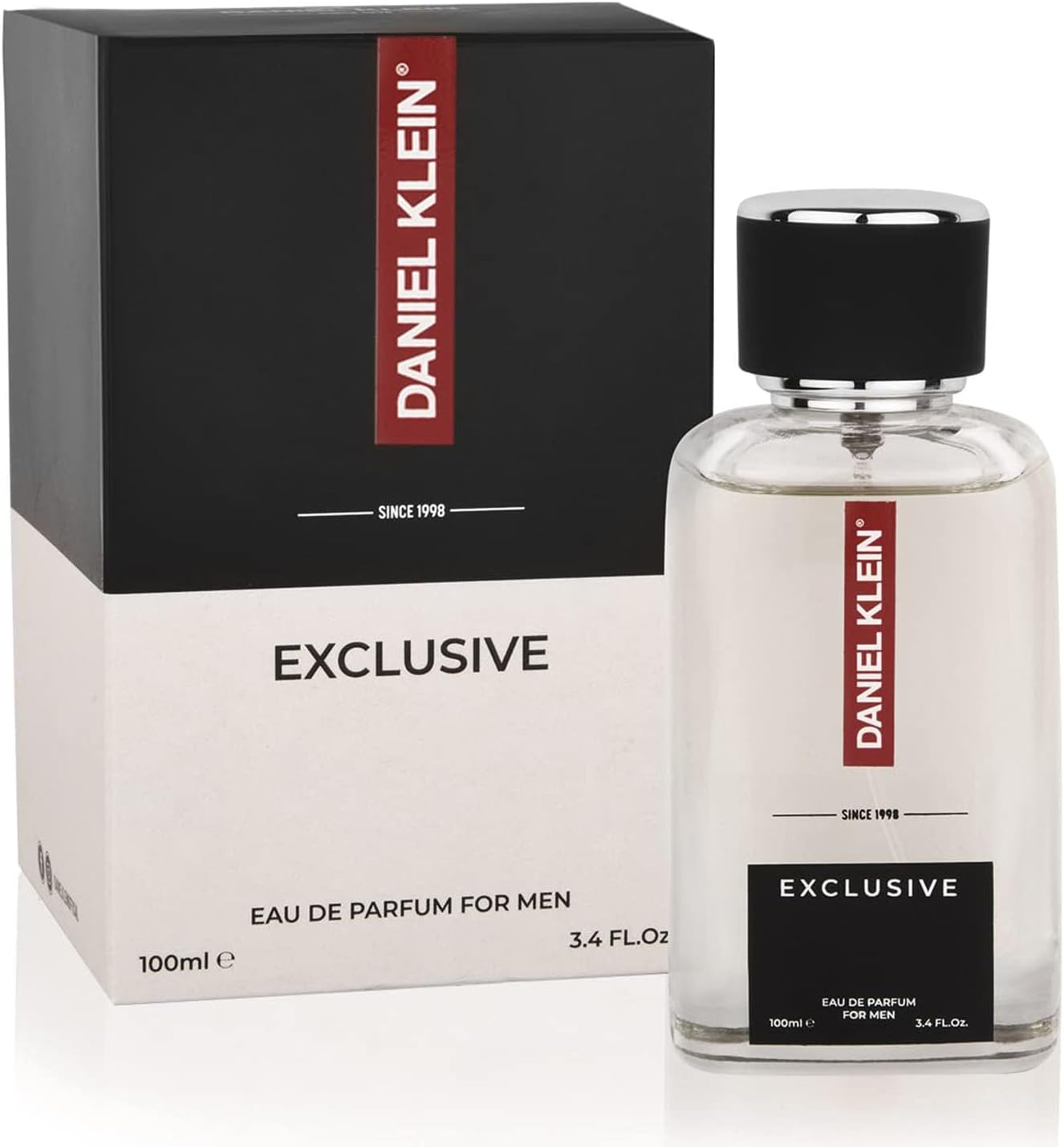 Daniel Klein Exclusive Men Eau de Parfum -100 ml Gift for Him | Long Lasting Perfume | Scent | Premium Fragrance - DKP004