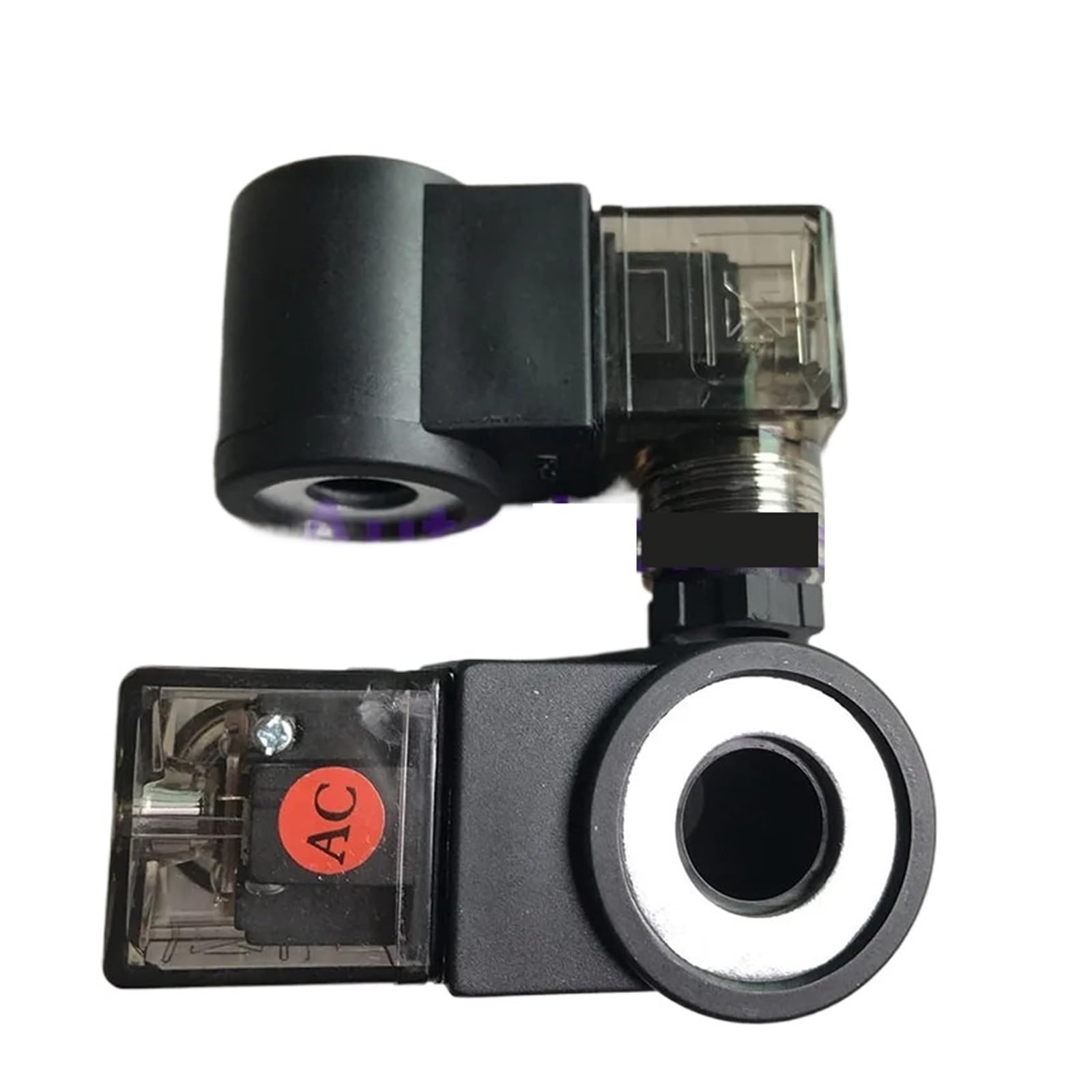 RCGKNNMUZ 1PCS Threaded Cartridge Valve Coil Inner Hole 13mm Height 37mm AC220V DC24V Hydraulic Solenoid Valve Coil