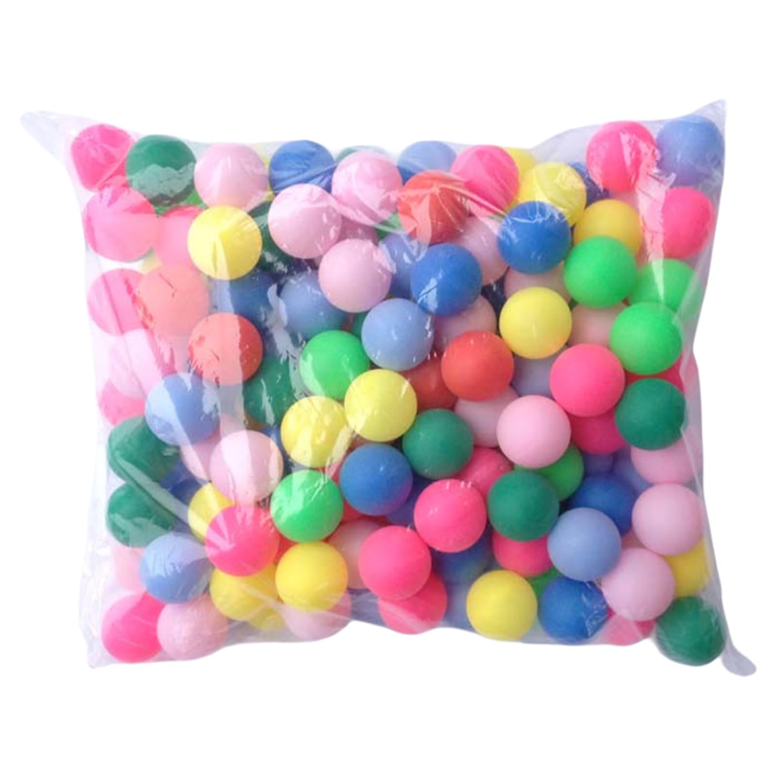 30 Pelotas De Ping Pong De Colores 40mm - Multicolor, Reutilizables, Para Juego, Entrenamiento O Decoración