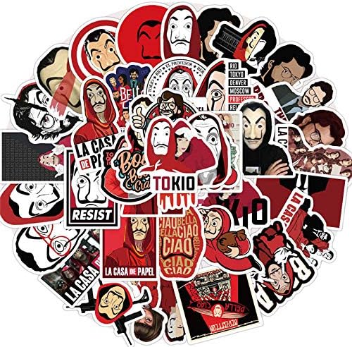 TV Show Money Sticker for DIY Luggage Laptop Skateboard Motorcycle Bicycle Decal Stickers 50PCS