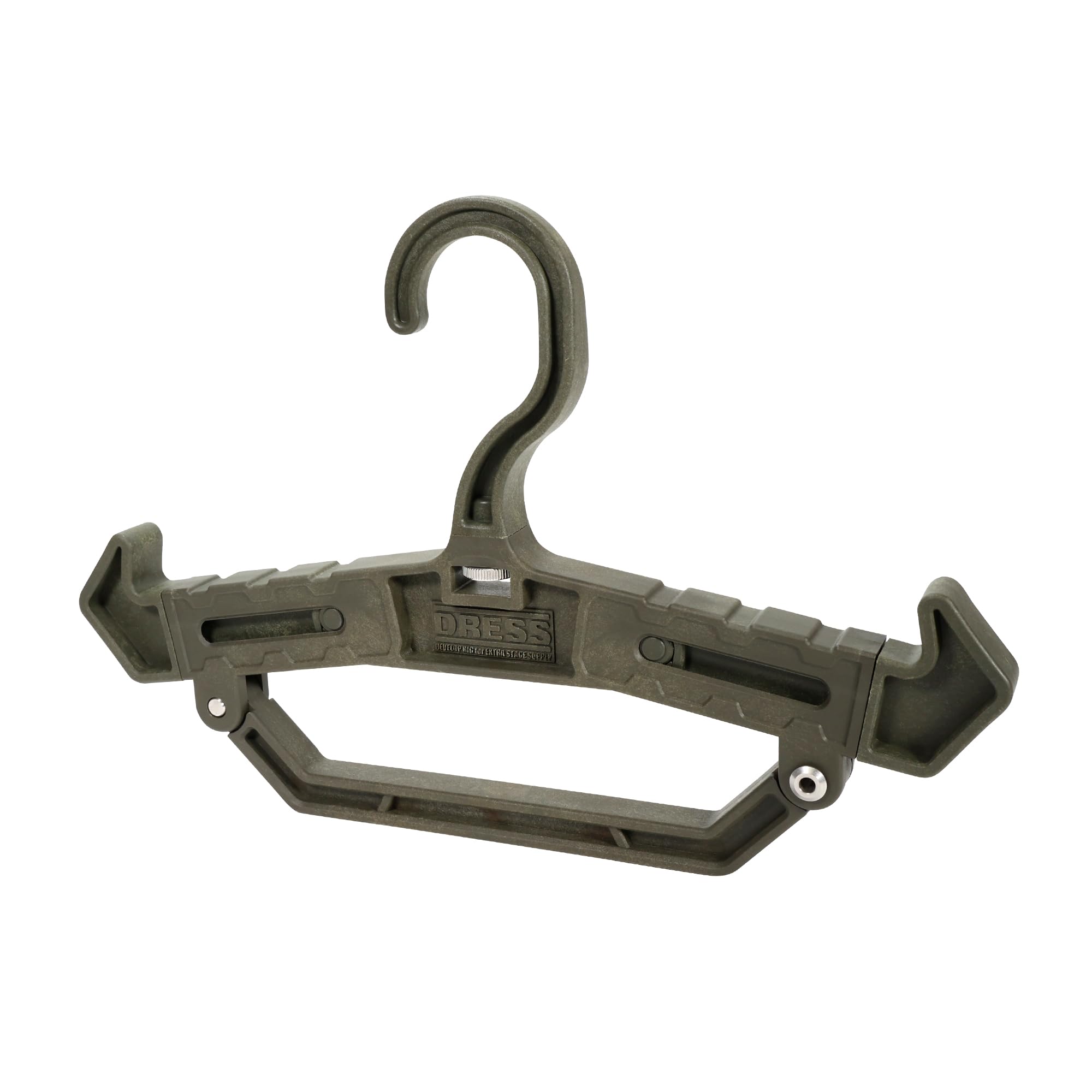 ドレス(DRESS) ヘビーハンガー100 オリーブドラブ 可変式ギミック 耐荷…
