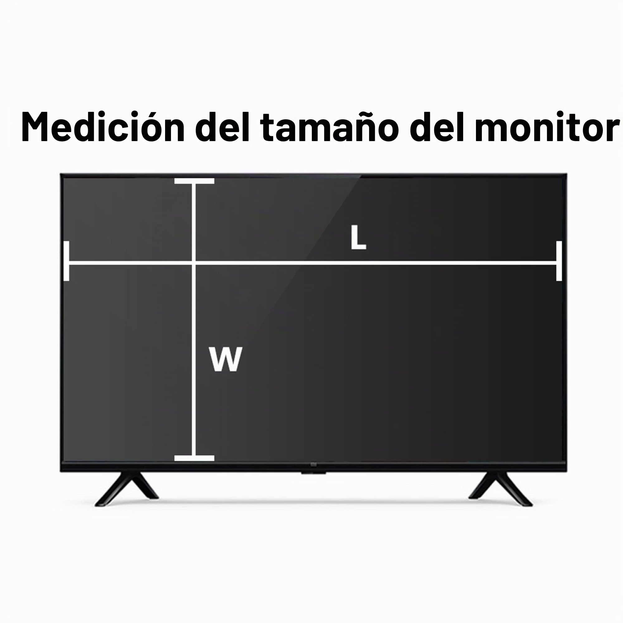 XRRX Protector De Pantalla De TV de 43 a 65 Pulgadas, Esmerilado Mate Antideslumbrante Exterior/Interior Película De Filtro Anti Luz Azul A Prueba De Polvo, Alivia La Tensión Ocular / 43in 942x529mm
