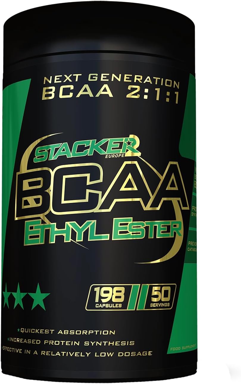 BCAA Ethyl Ester - Pack of 198 Capsules