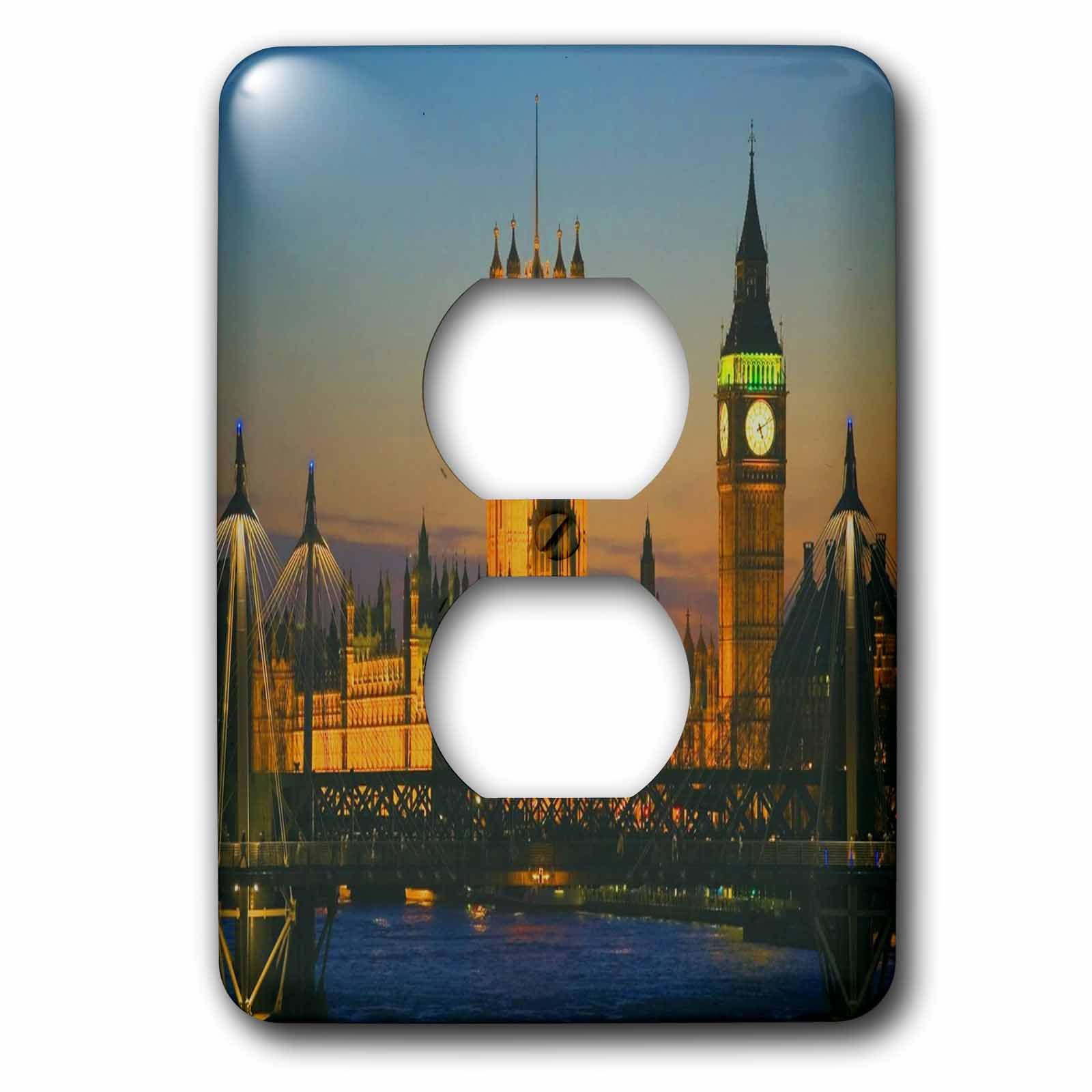 Rénover prise murale double avec la coque Big Ben 3drose Londres