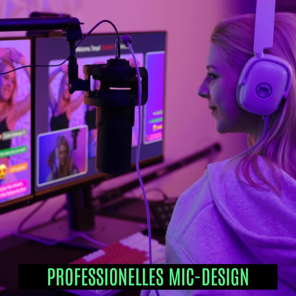 Streamplify MIC PRO USB-Mikrofon, RGB - schwarz