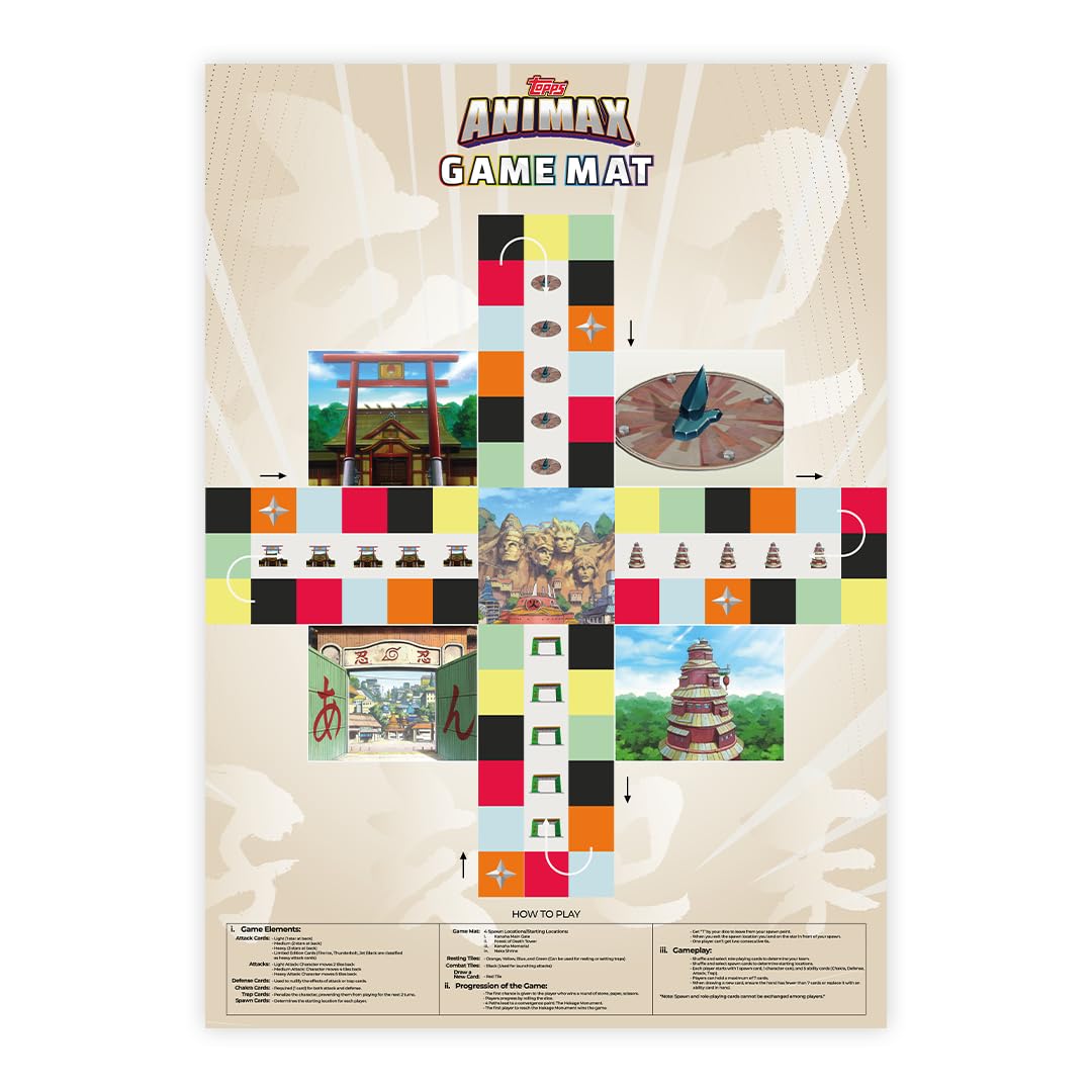Topps Animax 2024 Official Naruto Collectible Card Game (Smart Game Pack) - Image 3 thumbnail