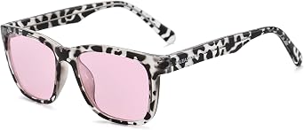 Blue Light Glasses for Woman, AR Coating, Sleep Computer Gaming Glasses, Anti Eyestrain and UV Glare Protection