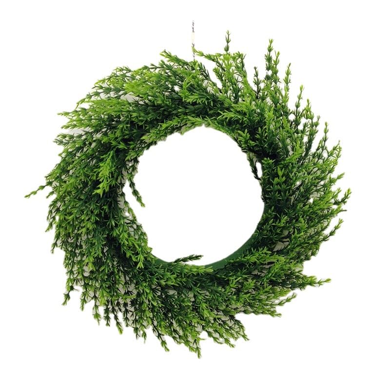 Wreath 08 couronne sans perte d'aiguilles pour déco de Noël propre