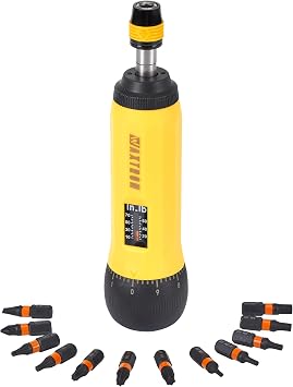Torque Screwdriver Set 13-Piece, 1/4" Drive, 10-70 in-lb