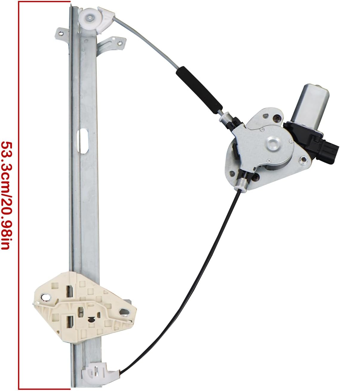 labwork 741-307 Front Right Passenger Side Power Window Regulator with Motor Replacement for Honda Accord 2003-2007(4 Door Sedan)