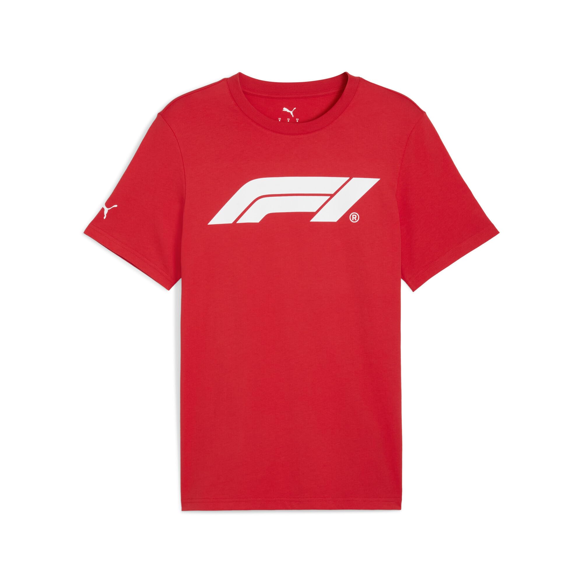 PUMA Men's F1 ESS Logo Tee 180g, Pop Red, XXL